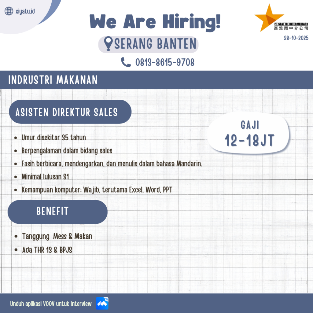 SALES - We are hiring